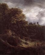 Jacob van Ruisdael Bentheim Castle oil painting reproduction